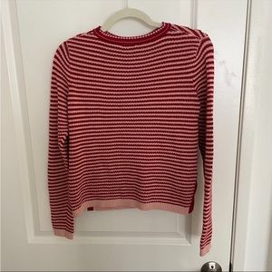 Max&Co Italian Brand Tweed Red Sweater